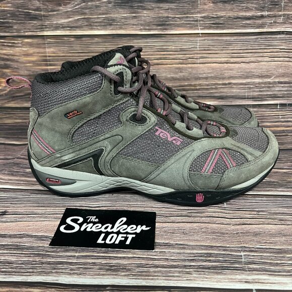 Teva Sky Lake Mid Event Trail Hiking Women's Gray‎ Boots - Picture 1 of 8